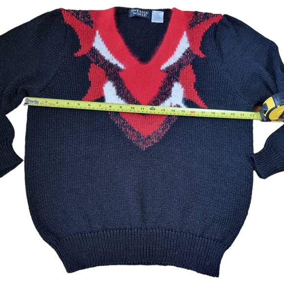 Stunning Unique Vintage Pearl & Angora Sweater - Picture 8 of 9